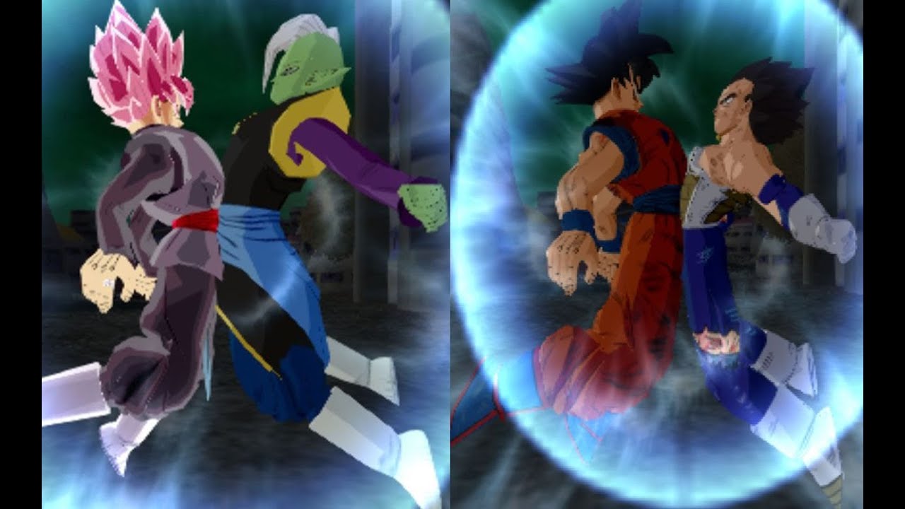 Fusion Vegetto Blue y Trunks Rage VS Fusion Zamasu Parte 2 Dragon Ball Tenkaichi 3 Mod Historia