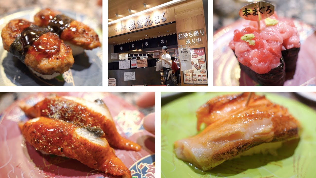 Japan, Day 12.2, Sapporo 🍣 根室花まる Nemuro Hanamaru, BEST Conveyor-Belt Sushi Ever?! [ASMR]