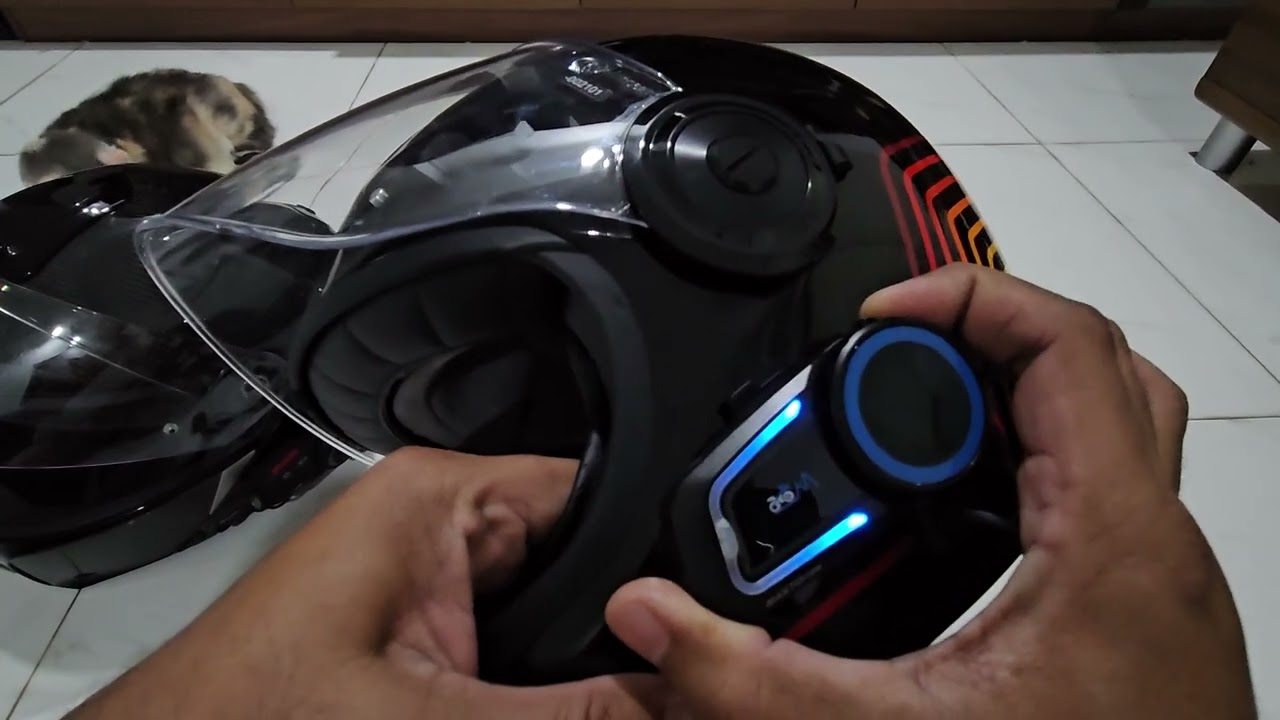 Berhasil! Mengkoneksi 4 unit bluetooth intercom merk Maxto berbeda2 tipe, yaitu M3S, M2, M3, & M6S