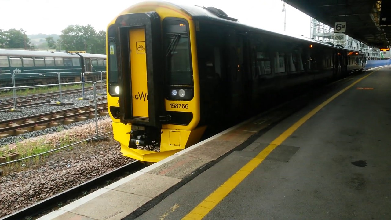 Class 158766 Train Journey Video Exeter St David's To Dawlish, (28/8/19)