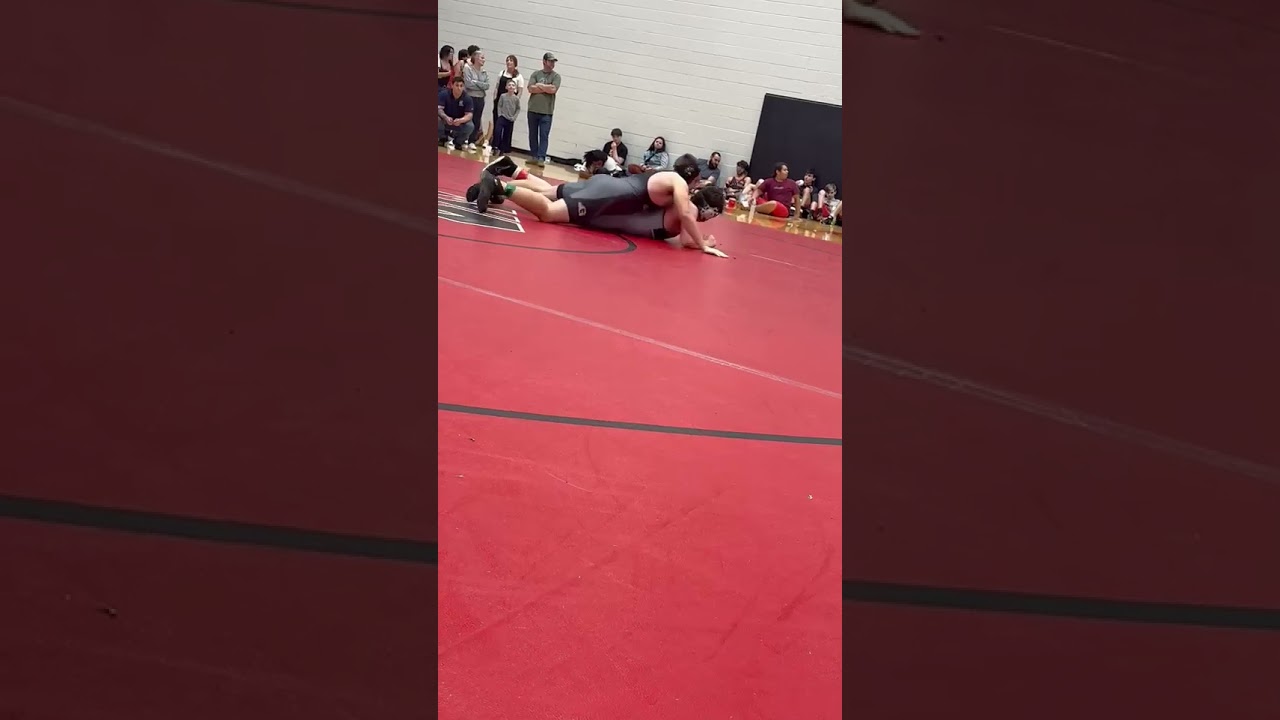 Taylor's first Gaffney High School wrestling match!