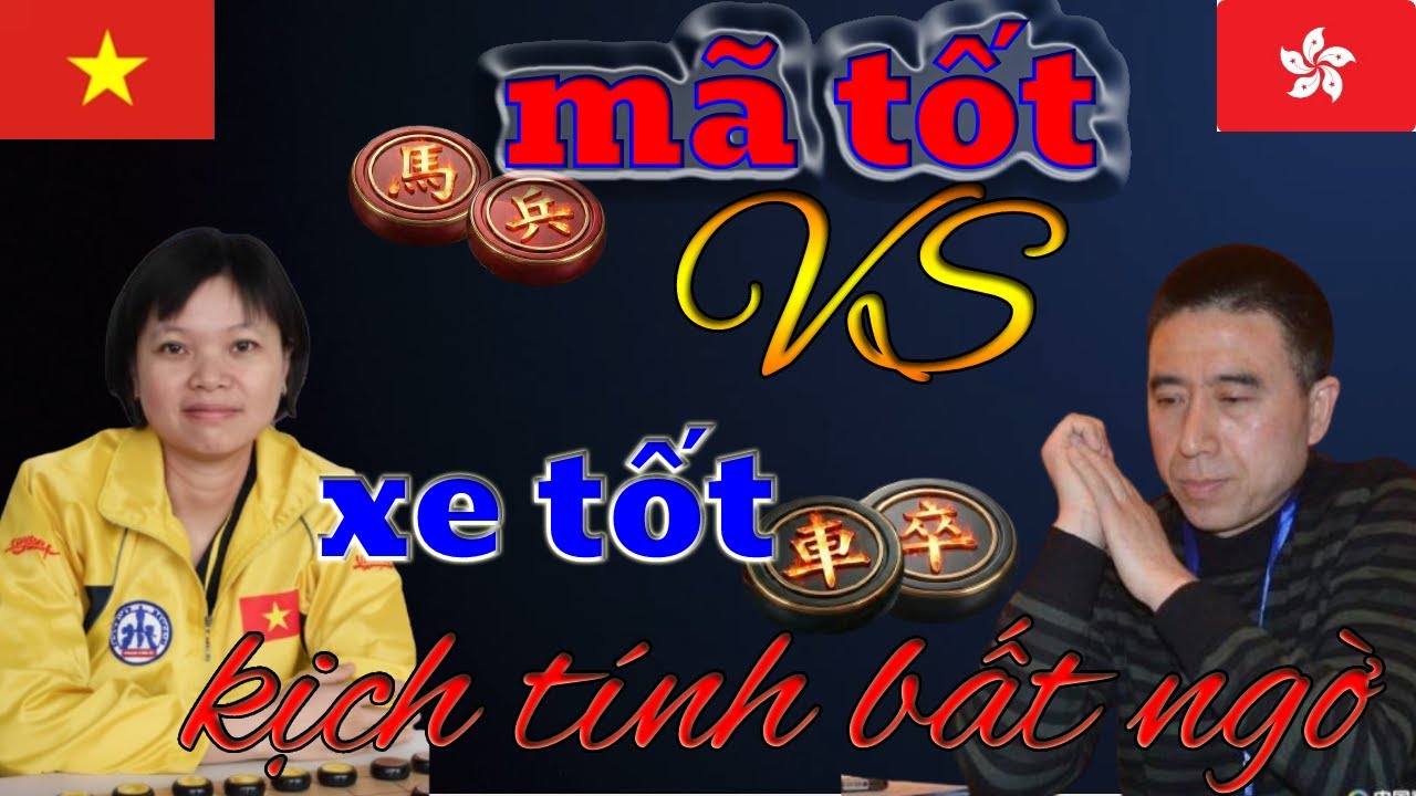 Ngô Lan Hương Mã Tốt đấu XE tốt những nước cờ thần thánh khiến đối thủ khiếp vía