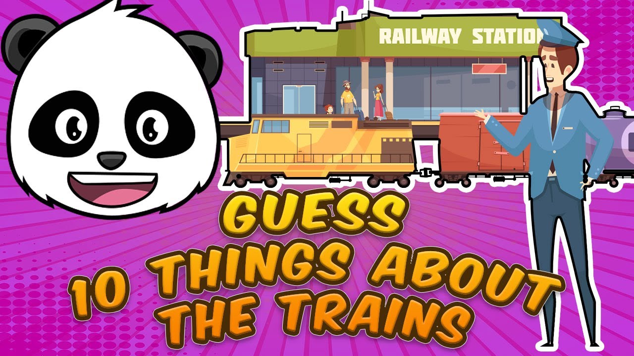 🚂🛤️ Exploring the World of Trains: 10 Fascinating Things to Know 🚆🌍 Learn with Pandolo! 🐼