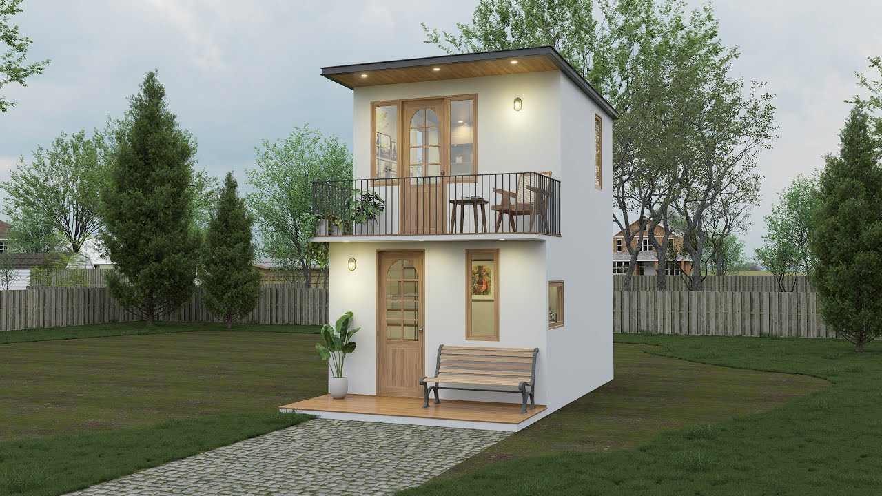 Two Storey Tiny House | Small Home ( 3X4 Meters )
