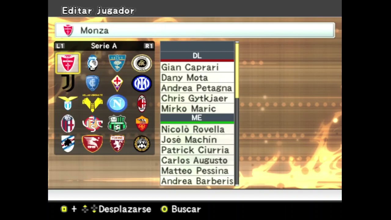 Option File para PES 6 con Championship mayo 2023