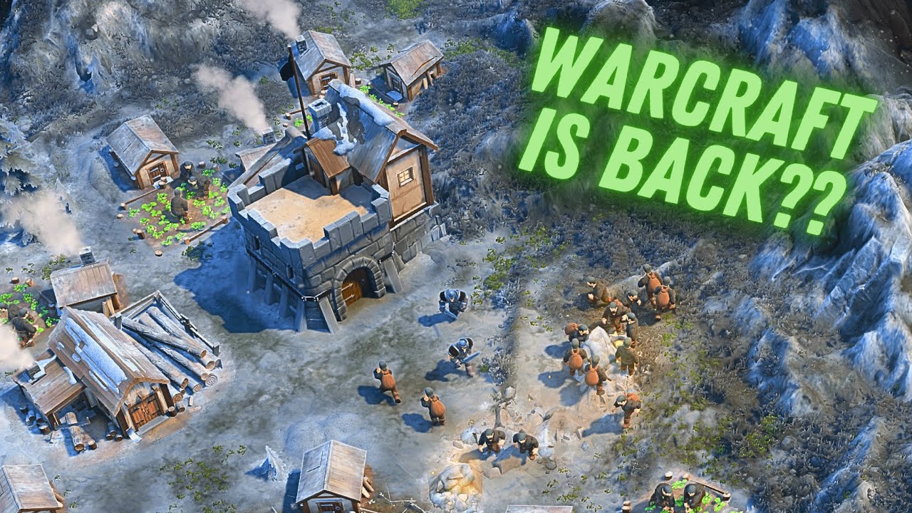 Преемник Warcraft 3?! Новая стратегия в реальном времени: The Scouring (состав Orcs Vs Humans)