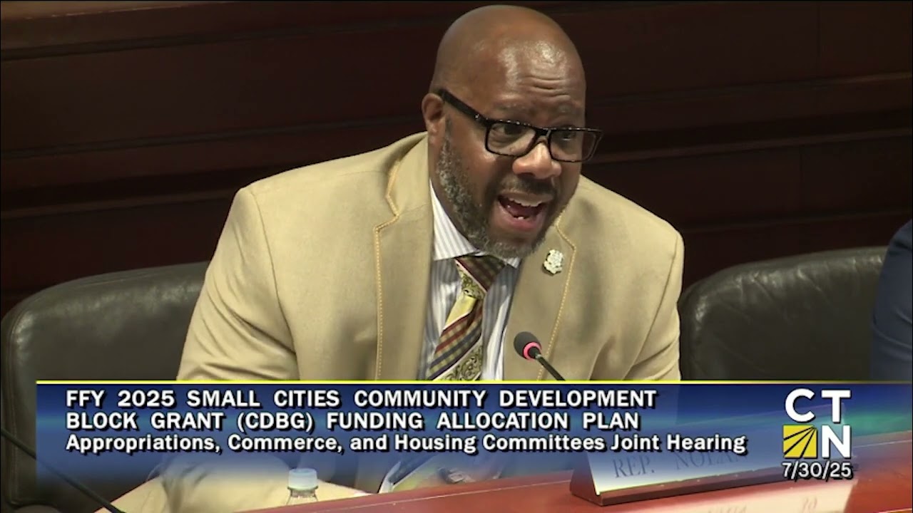 State Representative Anthony Nolan on CDBG