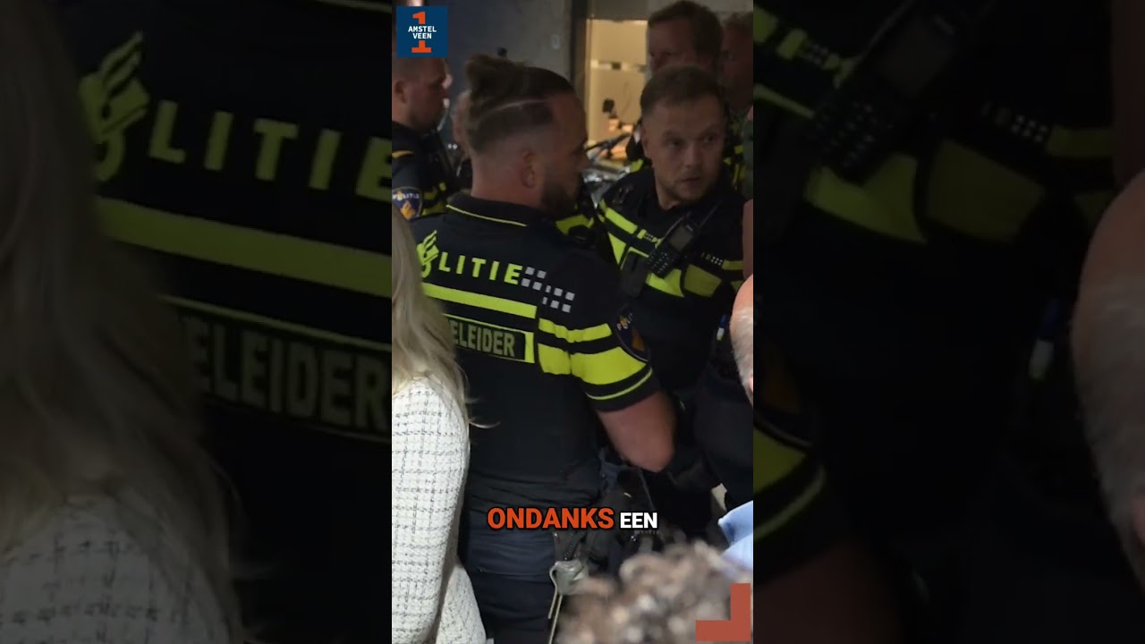 AZC Uithoorn: Demonstratie en onrustige  #shorts