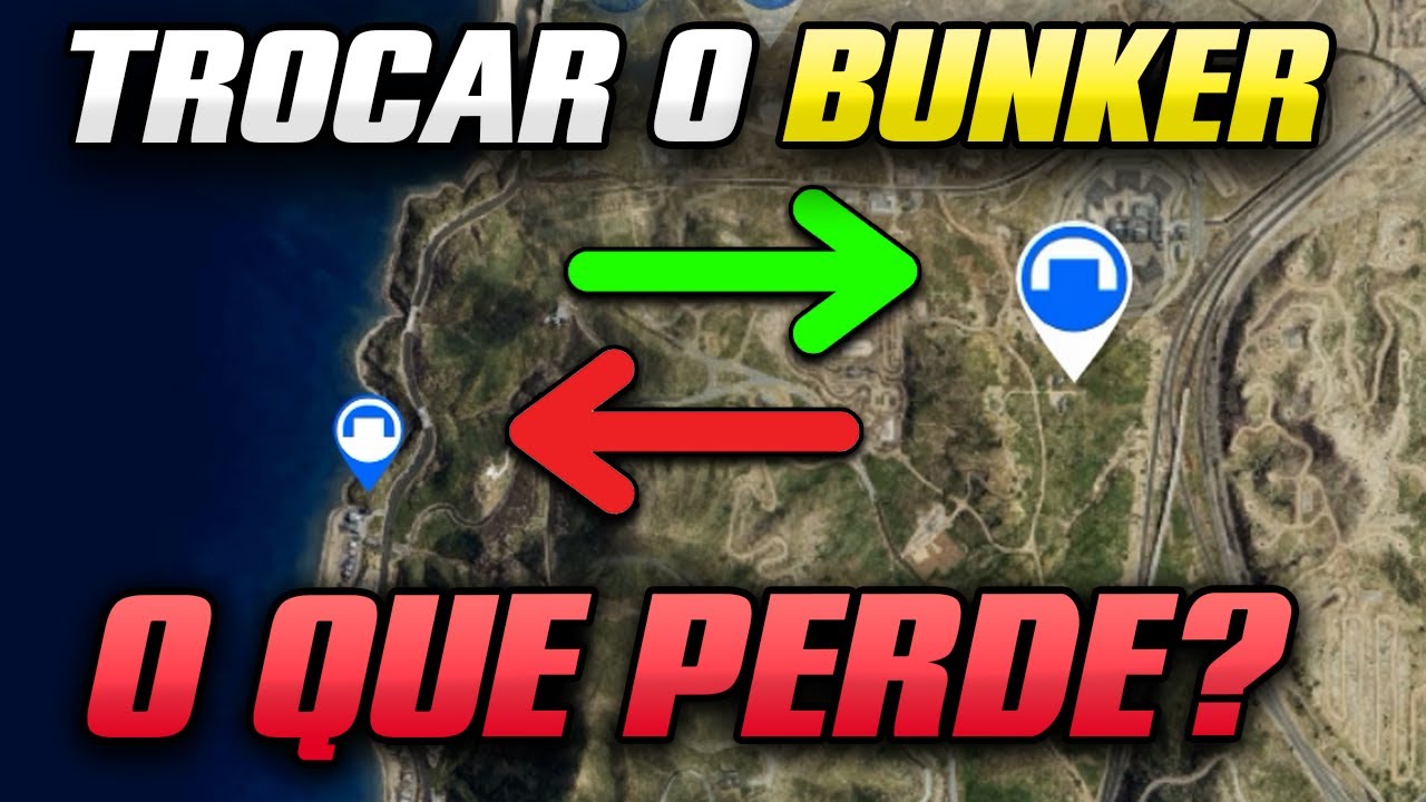 O que perde se trocar o Bunker de lugar ? - GTA Online