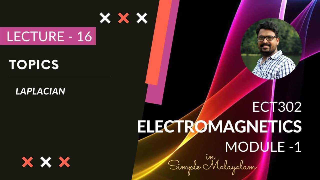Laplacian of a vector & scalar | EM - Module 1 | Lecture 16