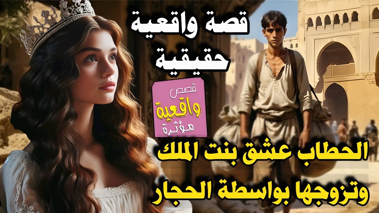 قصة الحطاب الذي عشق بنت الملك وتزوجها بواسطة الحجارة من معجزة النبي عيسى بن مريم