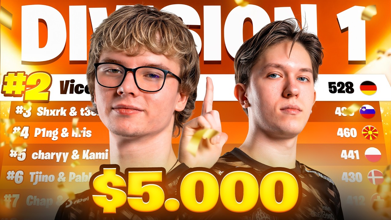 2-Е МЕСТО В ДИВИЗИОНЕ FNCS 1 ($5,000) 🏆 с Малибукой