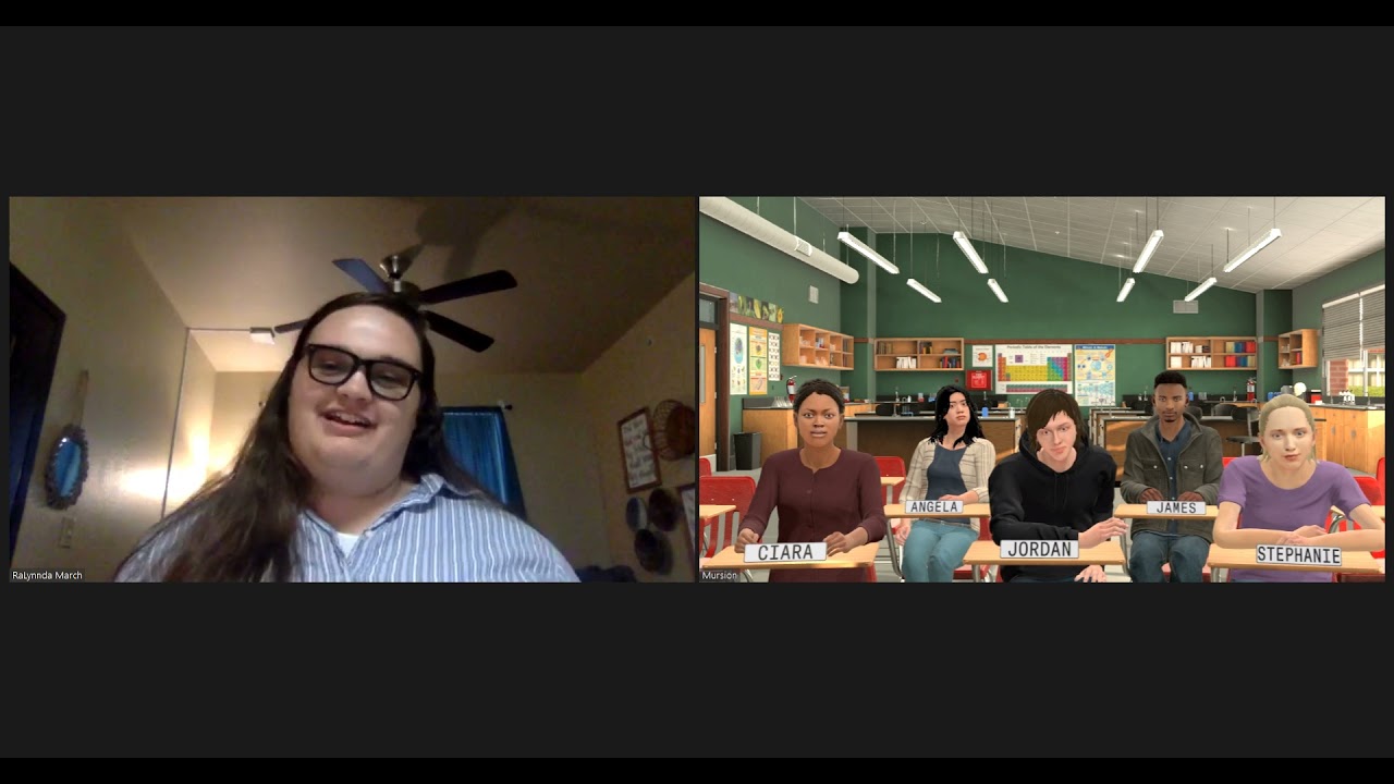 Mursion Session 1: Confrontation With/Between Students