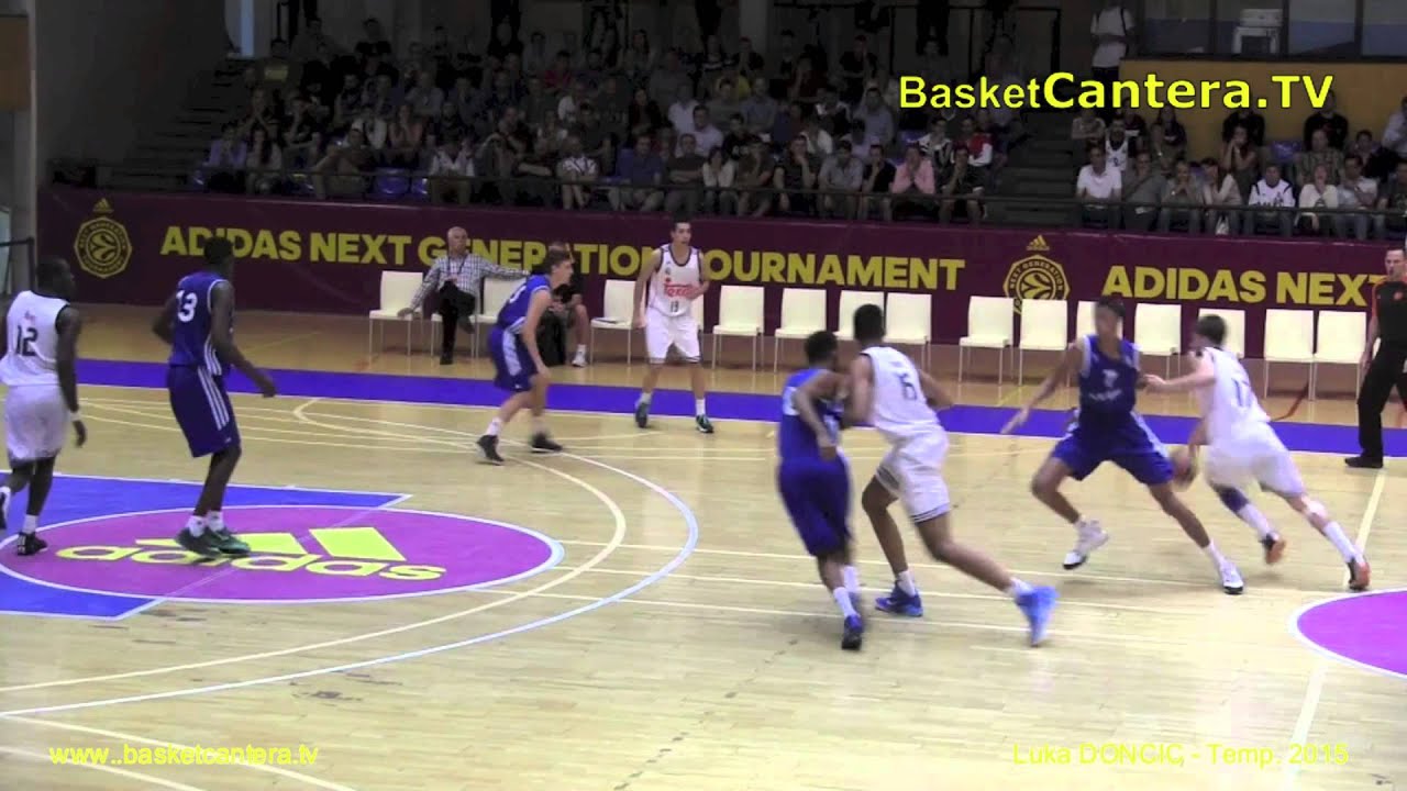 LUKA DONCIC Academy: LECCIONES DE PASE (Highlights) -  BasketCantera.TV
