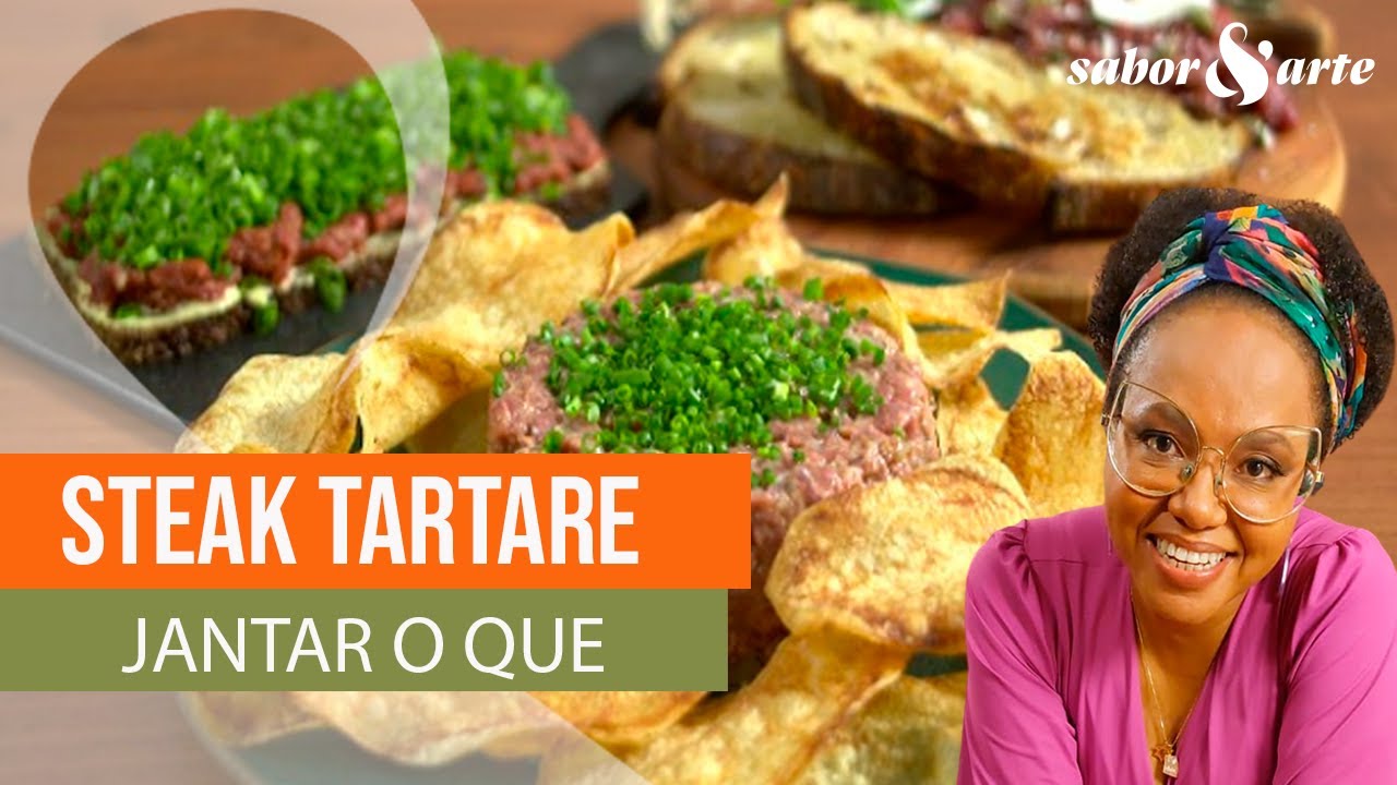 Steak tartare, crudo de manzo e carne de onça | Jantar O Quê? com Larissa Januário