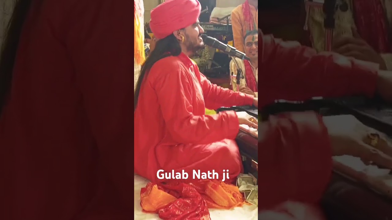 Jai shri shyam ##Gulab Nath ji ##live performing Ghy Sadhna mandir🙏🙏