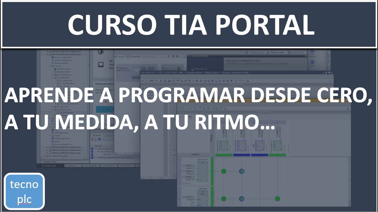 Curso TIA Portal Gratis aprende a Programar a tu ritmo