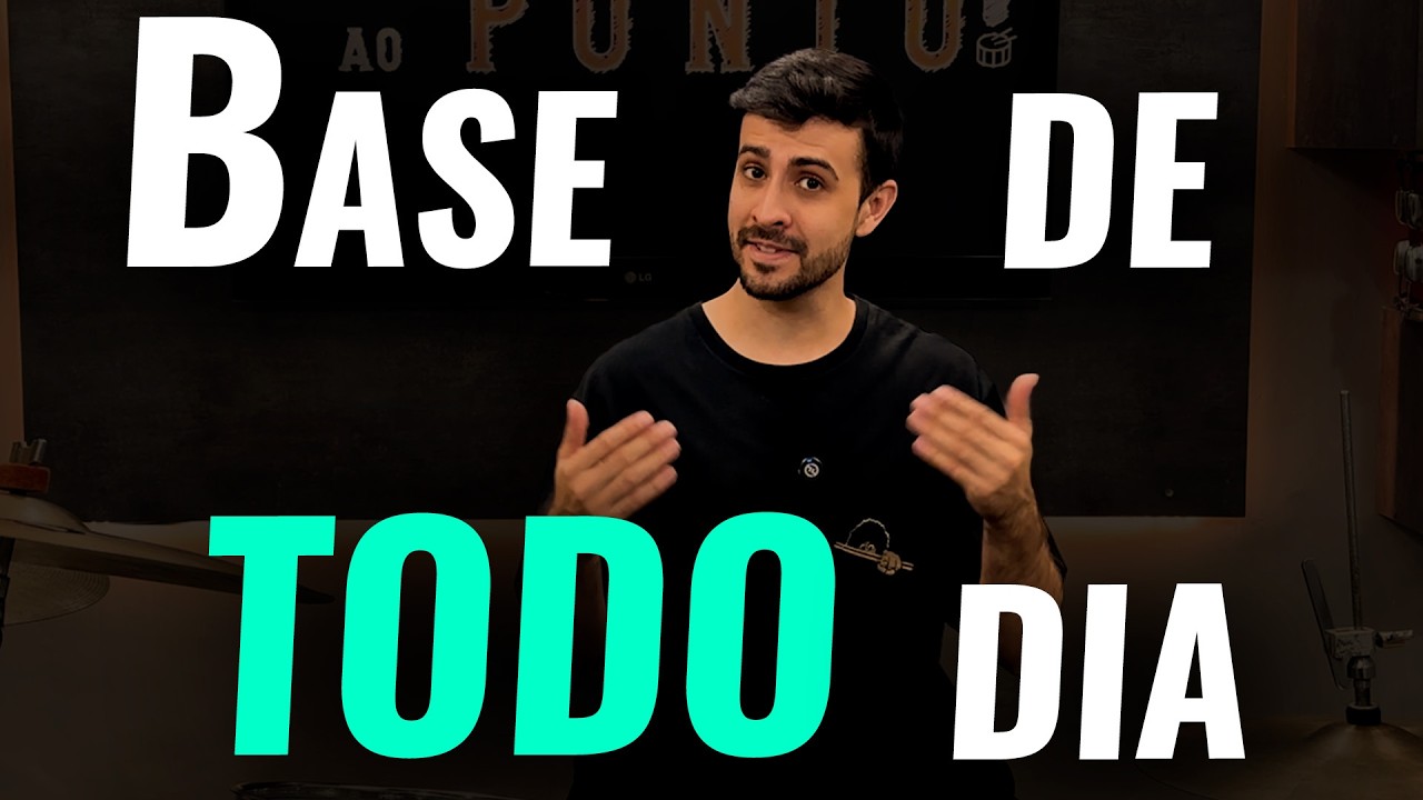 Únicos 4 EXERCICIOS (Que você precisa pra treinar bateria)