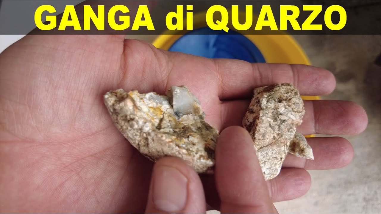 Se Trovi un Sasso come questo 🔴 Ganga di Quarzo Grigio - Porta sempre a casa! Goldoro