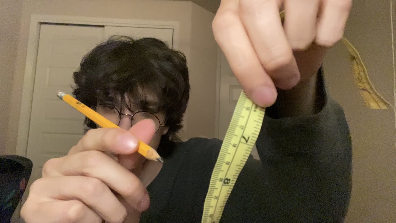 ASMR Measuring Your Face So I Can Sculpt It