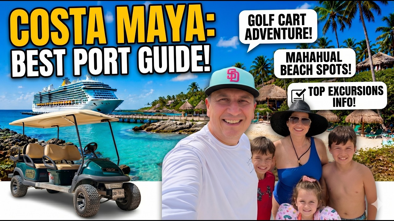 COSTA MAYA Cruise Port Guide | Is It Worth Getting Off The Ship?