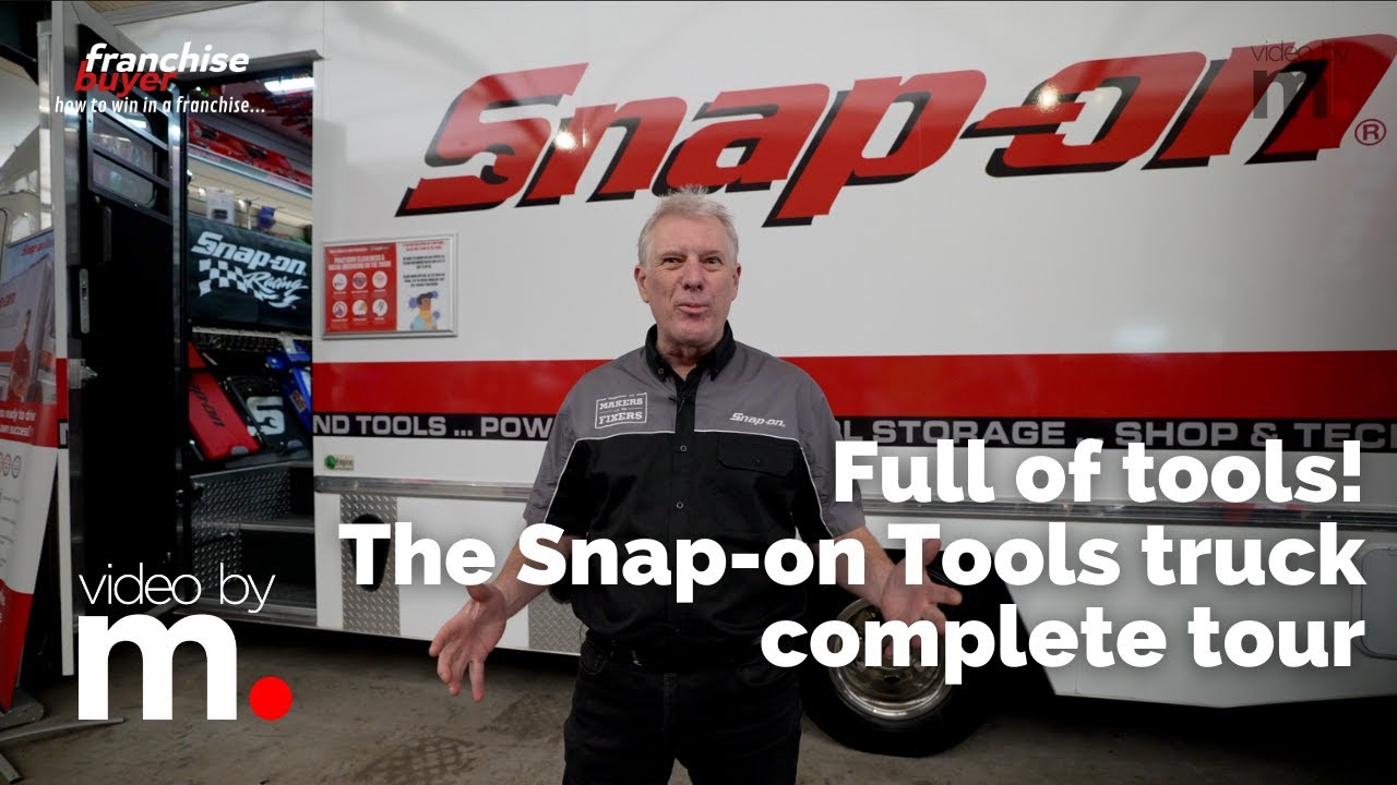 Snap-on Tools, fully-stocked truck tour!