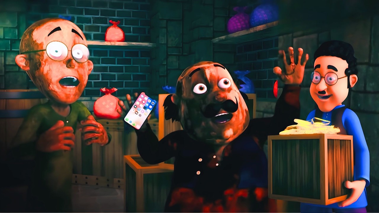 Motu को Sewers में मिला Hidden Treasure | Motu Patlu | मोटू पतलू