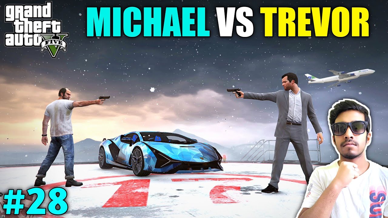 MICHAEL CHEATED TREVOR TO HIDE SECRETS | GTA V GAMEPLAY #28