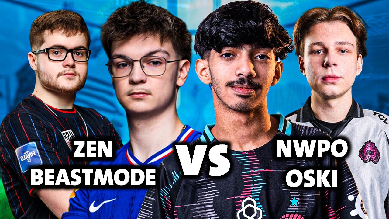 روكيت ليق مواجهه قويه وممتعه بالتوز 🤯🔥: نوبو و اوسكي ضد زين و بيست مود | ZEN BEASTMODE vs NWPO OSKI