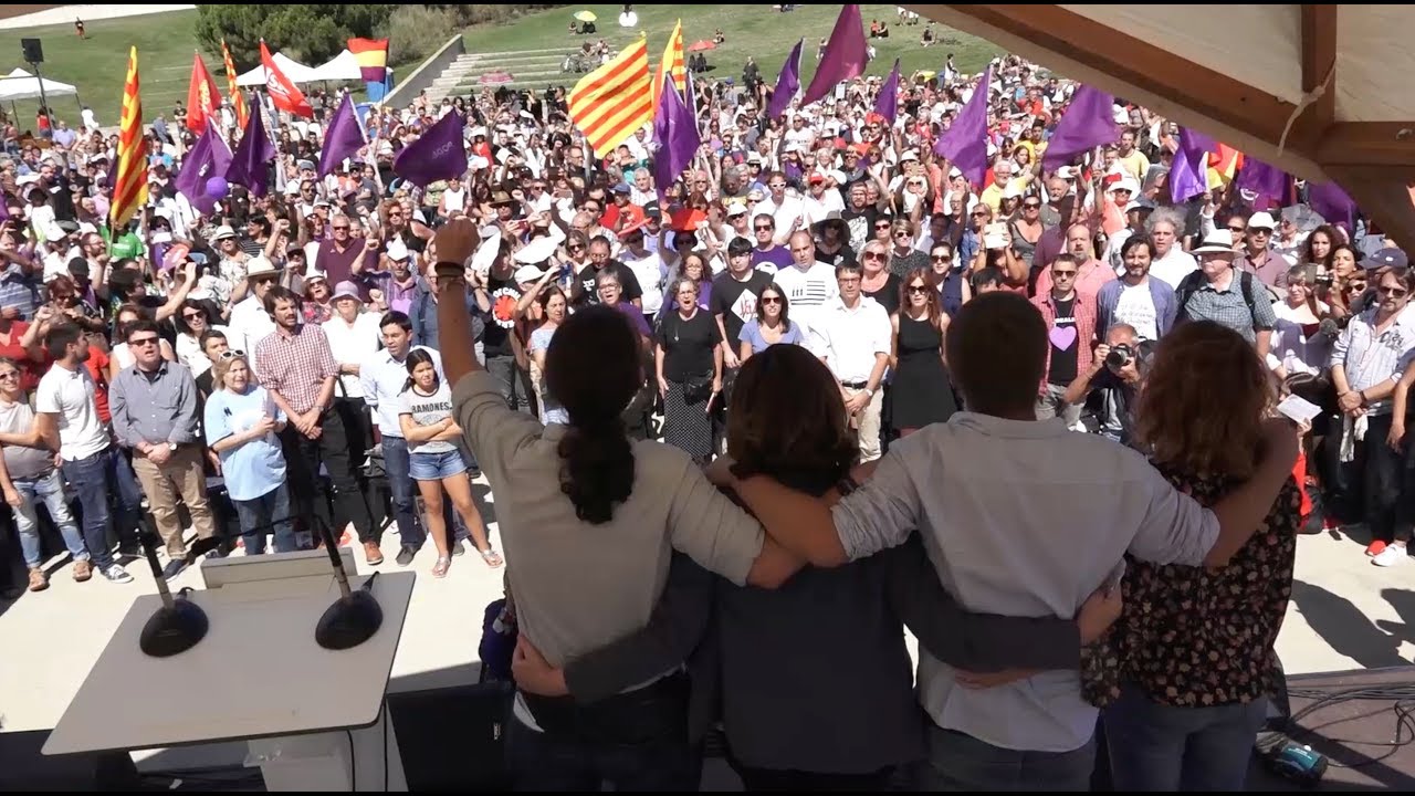 Pablo Iglesias: ¡Visca Catalunya lliure i sobirana!