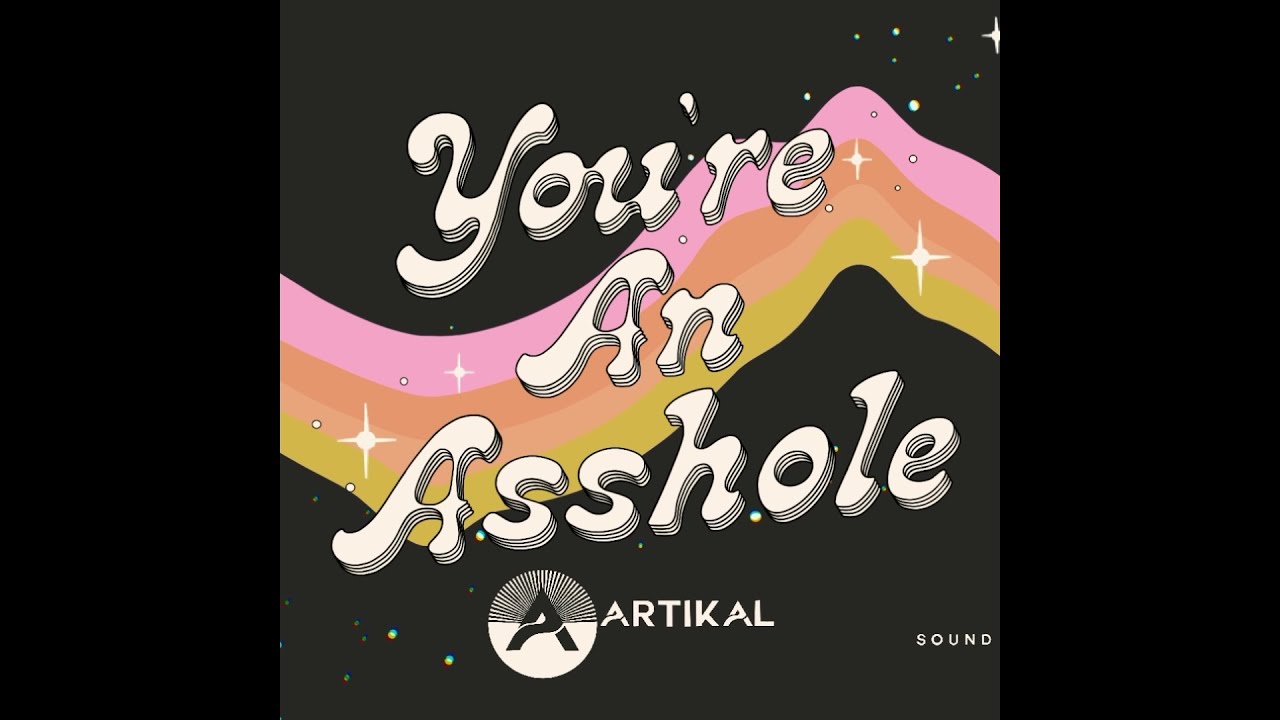 You're An Asshole - Artikal Sound System (Official Audio)