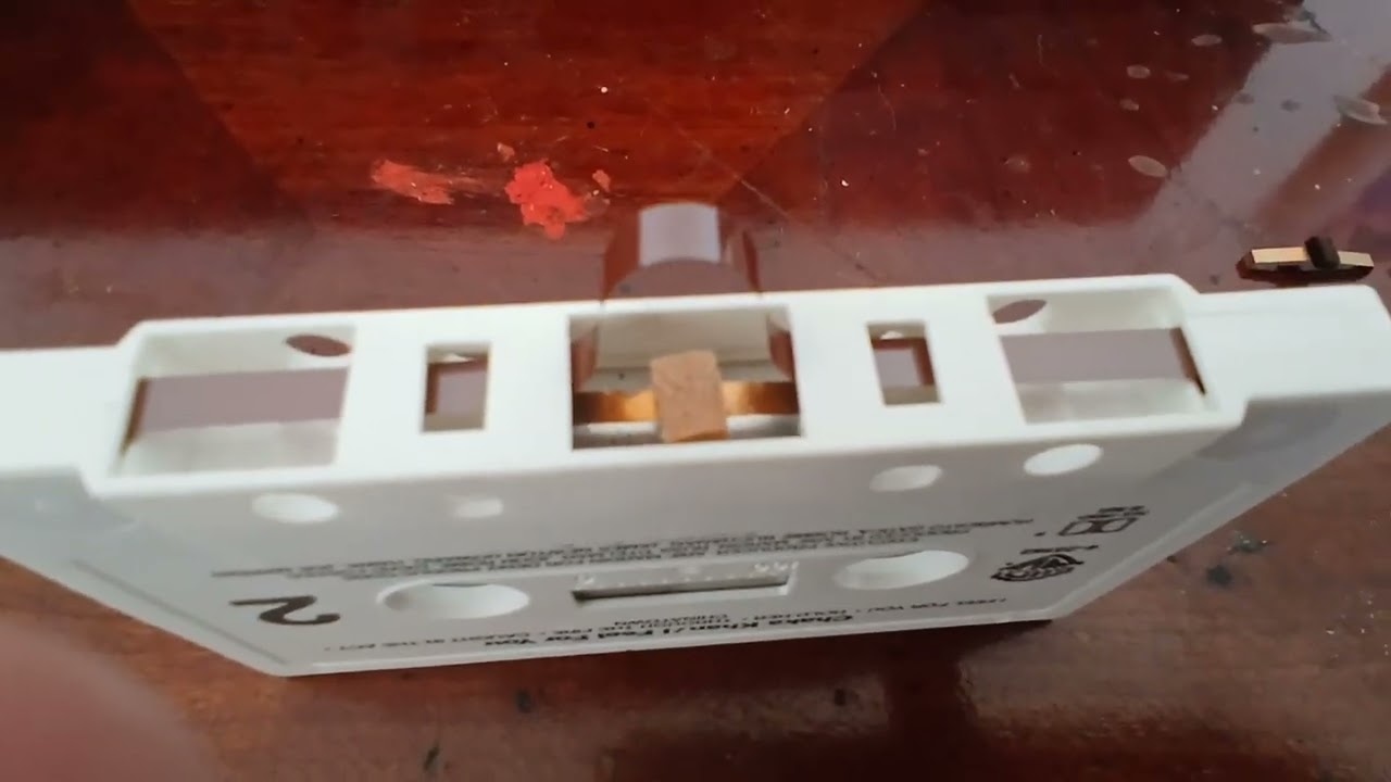 Cassette Tape repair,  replace the pad