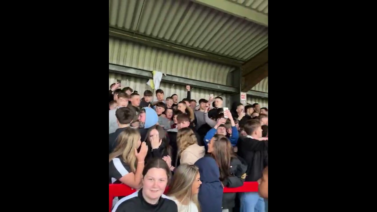 kidderminster fans having a blast last week #efl #footballclub #localfooty #footballfans