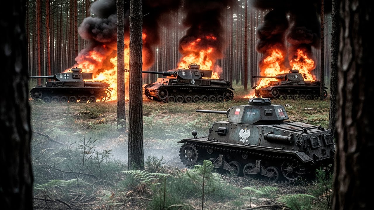 Wehrmacht śmiał się z TKS &mdash; aż Polacy zniszczyli 3 Panzery w jednej zasadzce pod Pociechą