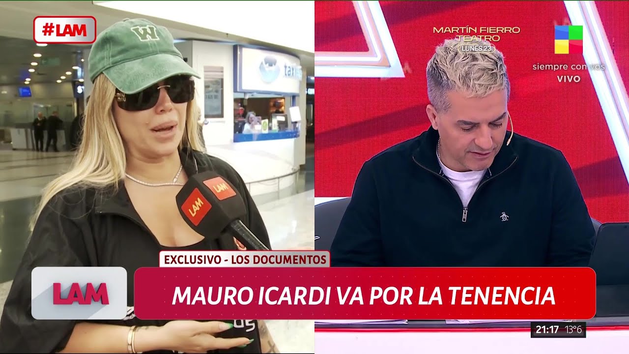 🔥 WANDA GATE: MAURO ICARDI VA POR LA TENENCIA DE LAS NENAS