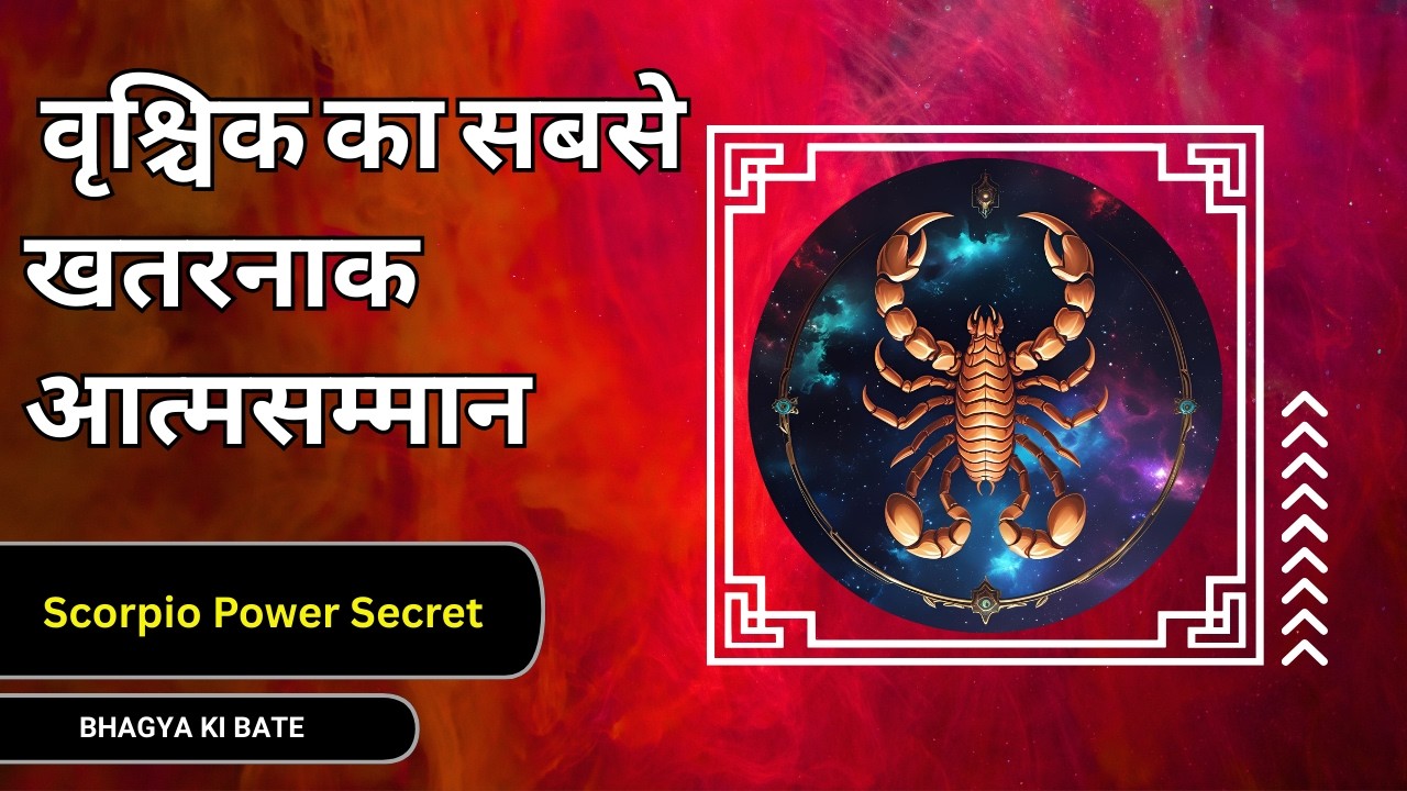 वृश्चिक राशि का खतरनाक आत्मसम्मान | Scorpio Attitude Truth
