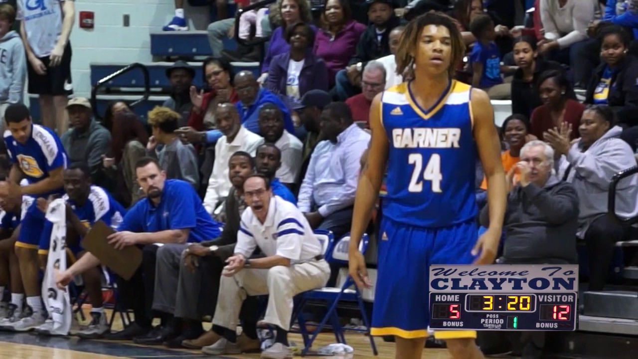 Garner vs Clayton Boys Varsity Basketball 2017