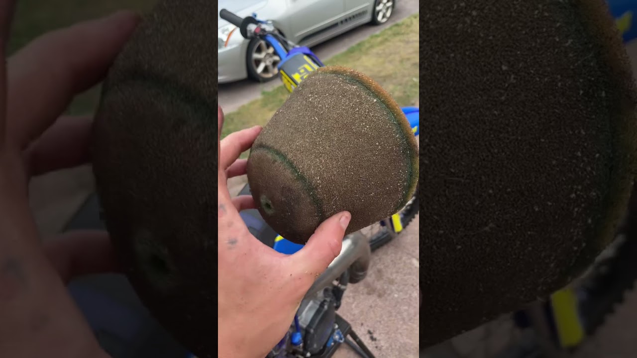 Lets clean and oil the Yz85&rsquo;s air filter for maybe the first time