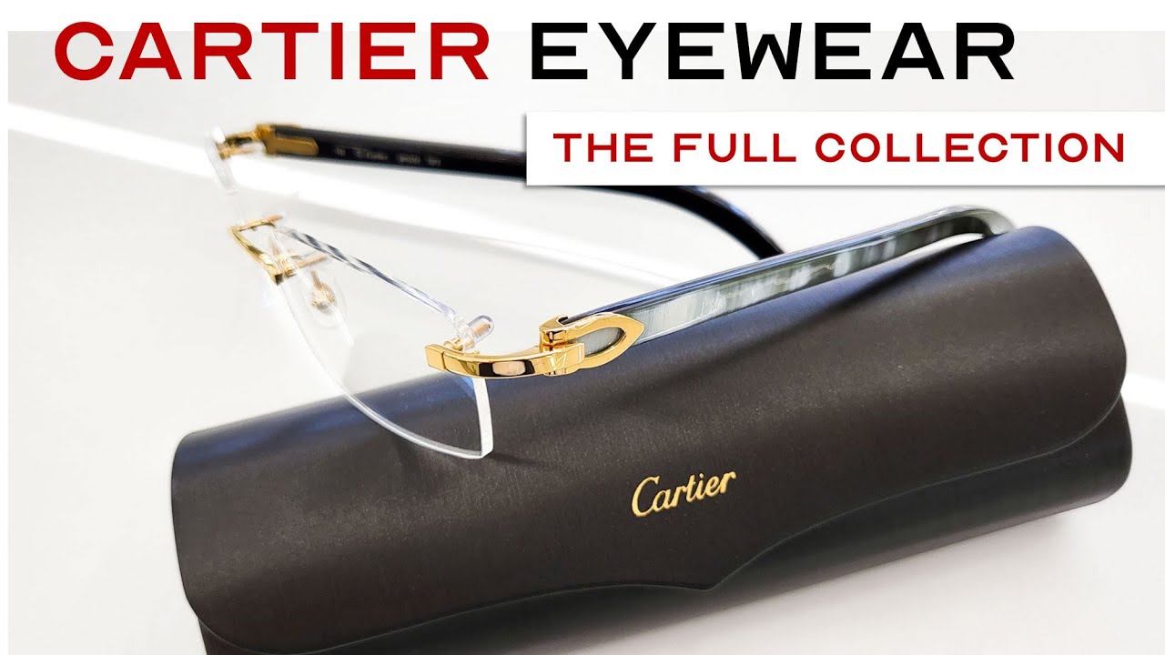 Коллекция очков Cartier 2022 | Обзор всех стилей