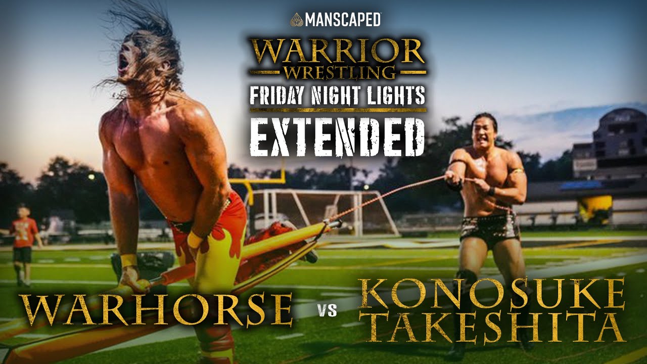 Warhorse vs Konosuke Takeshita - FULL  Extended  MATCH - Warrior Wrestling 30