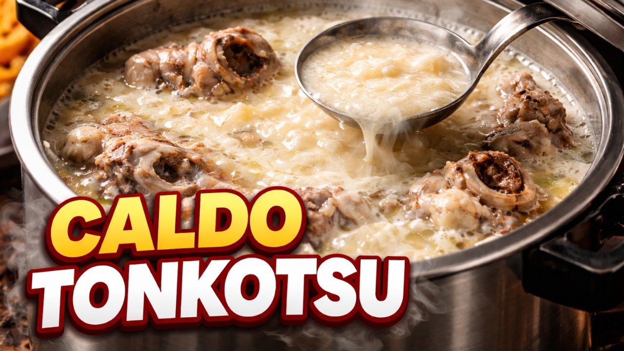O Segredo do Tonkotsu Pronto em 3 Horas (Sem Cozinhar 18!) -  Parte 1