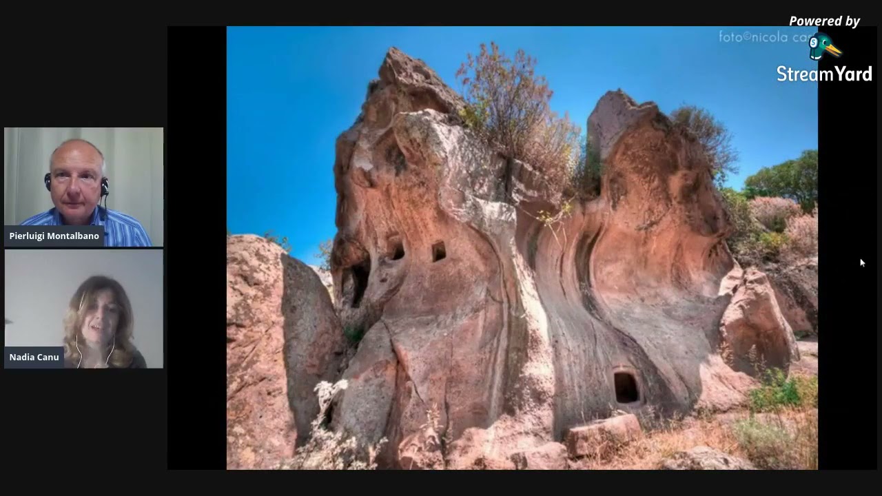 Archeologia della Sardegna. Le domus de Janas. Relatrice Nadia Canu. In studio Pierluigi Montalbano