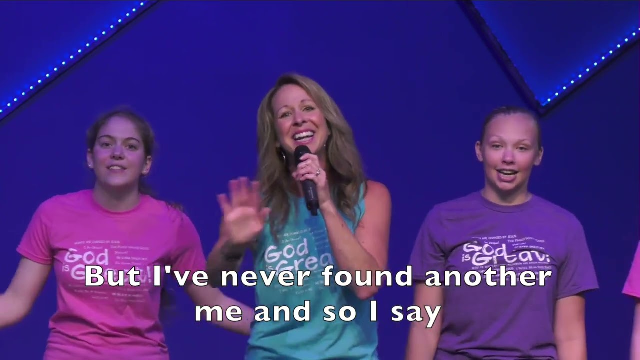 God is Great! (I am Unique) by Jennie Williamson - Lyrics and Actions
