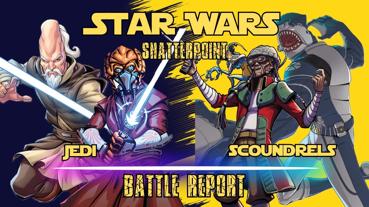 Star Wars Shatterpoint Battle Report Jedi vs Scoundrels S04E04