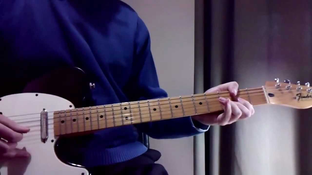 The Stone Roses - She Bangs The Drums (guitar cover)