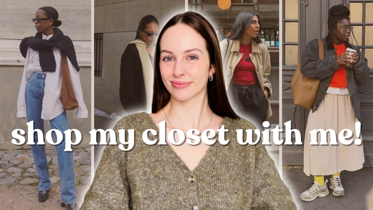 Recreating Winter Pinterest Outfits With Clothes I Already Own | Shop My Closet With Me!
