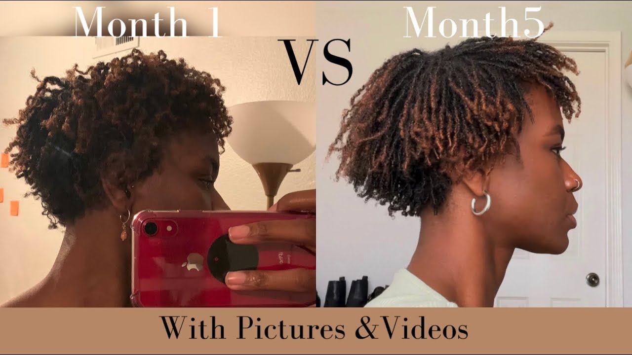 DIY Microlocs| 1-5 Month Loc Journey| 5 Months Loc’d