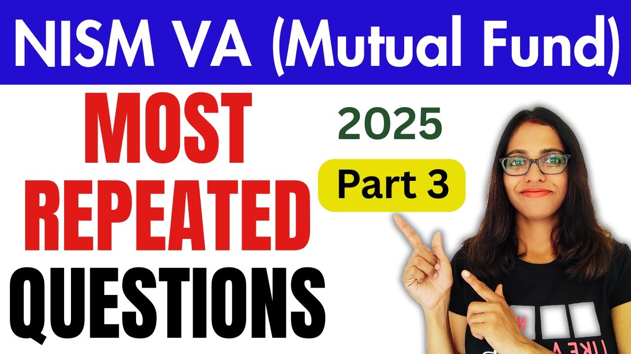 NISM 5A 2025 - Mock Test (Latest Real Exam Questions) | Exam Questions with Answers | Part 3