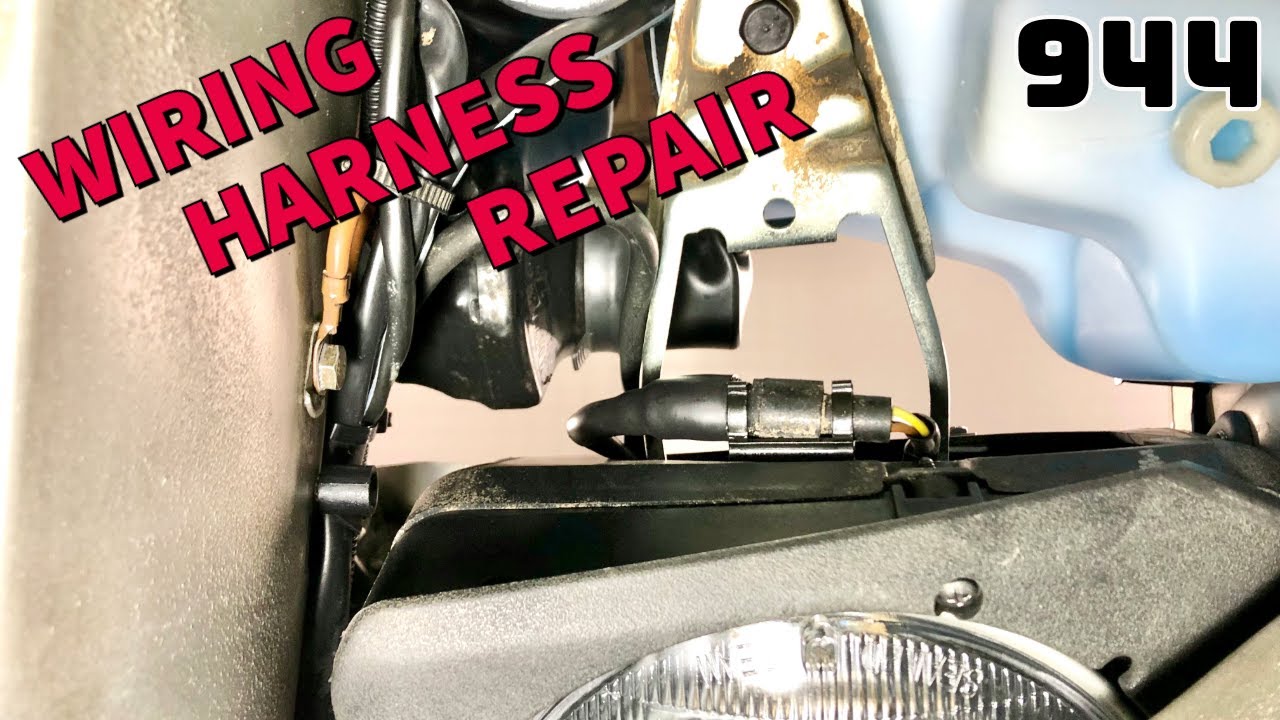 Porsche 944 – Headlight Wiring Harness Repair Tutorial