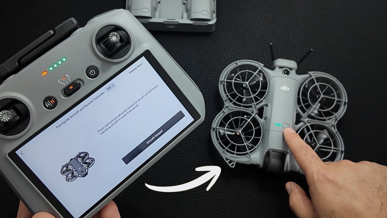 Как подключить DJI RC2 к DJI Neo 2